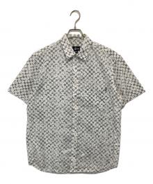 stussy（ステューシー）の古着「ブロックチェックシャツ 」｜ホワイト