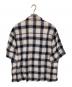 UNUSED (サニーエレメント) Short-sleeve ombre checked shirt ショートスリーブオンブレチェックシャツ ピンク サイズ:２：12000円