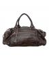 BALENCIAGA（バレンシアガ）の古着「ホイッスルレザーハンドバッグ」｜ブラウン