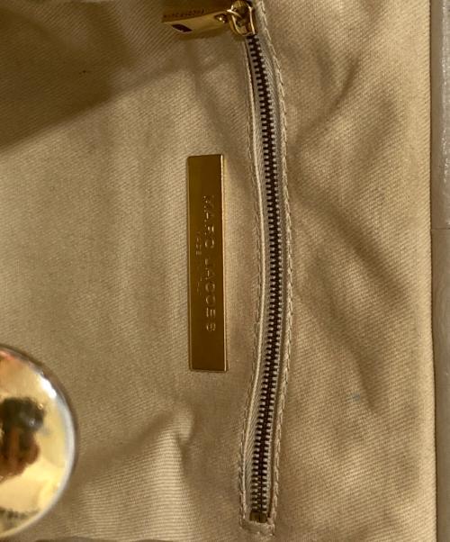 MARC JACOBS（マークジェイコブス）MARC JACOBS (マークジェイコブス) がま口ショルダーバッグ アイボリーの古着・服飾アイテム