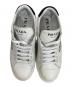 中古・古着 PRADA (プラダ) ローカットスニーカー 1E868M ホワイト サイズ:37：20000円