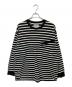 CMF OUTDOOR GARMENT（コンフィーアウトドアガーメント）の古着「SLOW DRY BORDER TEE」｜ブラック×ホワイト