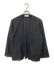 MARKA（マーカ）の古着「NEW MINIMALIST CARDIGAN WOOL CORDURA HIGH TWISTED M21A-08SH01C」｜ブラック