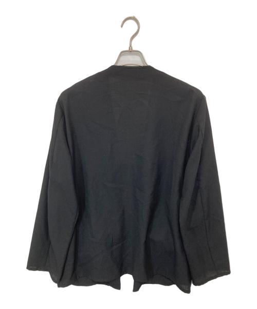 MARKA（マーカ）MARKA (マーカ) NEW MINIMALIST CARDIGAN WOOL CORDURA HIGH TWISTED M21A-08SH01C ブラック サイズ:１の古着・服飾アイテム