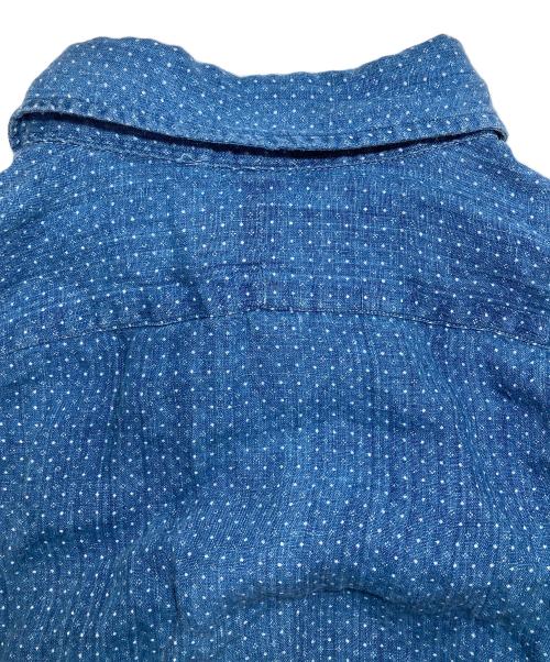 POLO RALPH LAUREN（ポロ・ラルフローレン）POLO RALPH LAUREN (ポロ・ラルフローレン) リネンシャツ ブルー サイズ:spの古着・服飾アイテム
