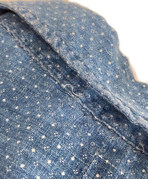 POLO RALPH LAUREN（ポロ・ラルフローレン）POLO RALPH LAUREN (ポロ・ラルフローレン) リネンシャツ ブルー サイズ:spの古着・服飾アイテム