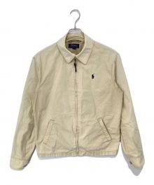 POLO RALPH LAUREN（ポロ・ラルフローレン）の古着「スイングトップ」｜ベージュ
