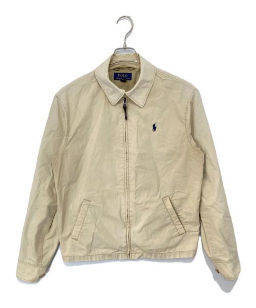 POLO RALPH LAUREN（ポロ・ラルフローレン）POLO RALPH LAUREN (ポロ・ラルフローレン) スイングトップ ベージュ サイズ:Sの古着・服飾アイテム
