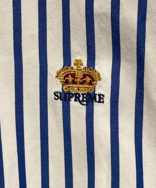 SUPREME（シュプリーム）SUPREME (シュプリーム) Stripe Shirt ブルー サイズ:Sの古着・服飾アイテム