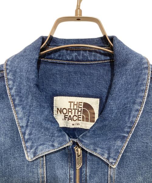 THE NORTH FACE（ザ ノース フェイス）THE NORTH FACE (ザ ノース フェイス) DENIM TRUCKER JACKET インディゴ サイズ:Mの古着・服飾アイテム