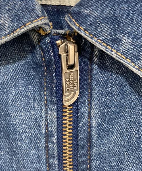 THE NORTH FACE（ザ ノース フェイス）THE NORTH FACE (ザ ノース フェイス) DENIM TRUCKER JACKET インディゴ サイズ:Mの古着・服飾アイテム