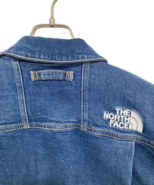 THE NORTH FACE（ザ ノース フェイス）THE NORTH FACE (ザ ノース フェイス) DENIM TRUCKER JACKET インディゴ サイズ:Mの古着・服飾アイテム