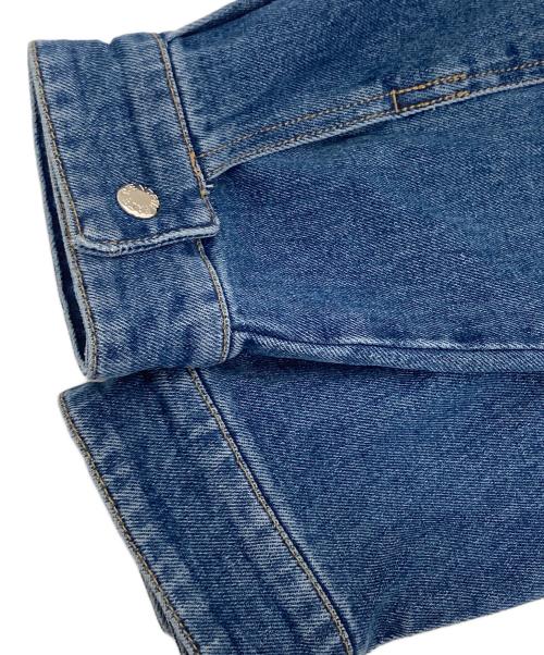 THE NORTH FACE（ザ ノース フェイス）THE NORTH FACE (ザ ノース フェイス) DENIM TRUCKER JACKET インディゴ サイズ:Mの古着・服飾アイテム