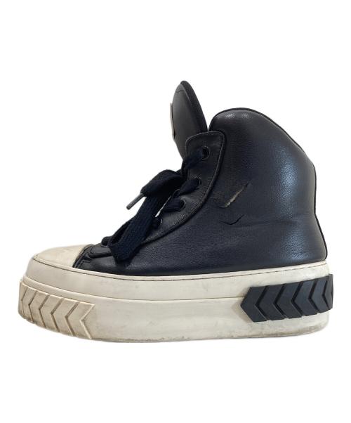 both（ボース）both (ボース) Tyres Platform ハイカットスニーカー ブラック サイズ:２５０の古着・服飾アイテム