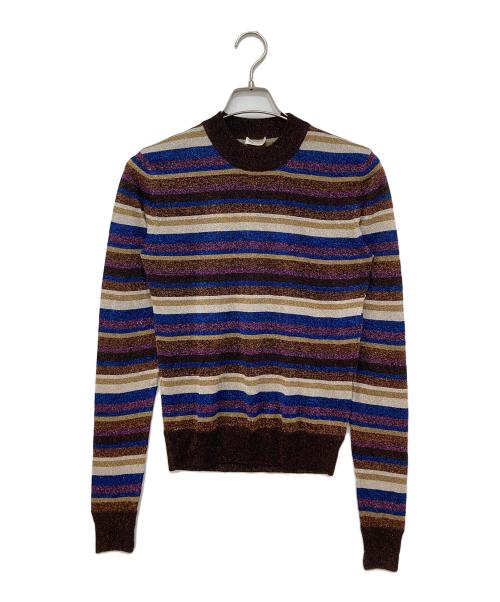 Saint Laurent Paris（サンローランパリ）Saint Laurent Paris (サンローランパリ) ラメニット マルチカラー サイズ:XSの古着・服飾アイテム