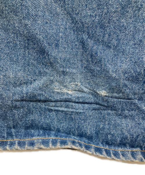 MM6 Maison Margiela（エムエムシックスメゾンマルジェラ）MM6 Maison Margiela (エムエムシックスメゾンマルジェラ) コントラストパネルジーンズ ブラック×インディゴ サイズ:38の古着・服飾アイテム