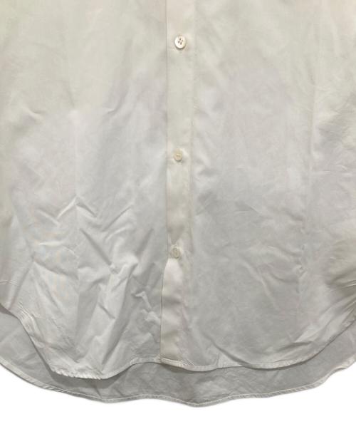 DRIES VAN NOTEN（ドリスヴァンノッテン）DRIES VAN NOTEN (ドリスヴァンノッテン) バンドカラーロングシャツ ホワイト サイズ:44の古着・服飾アイテム