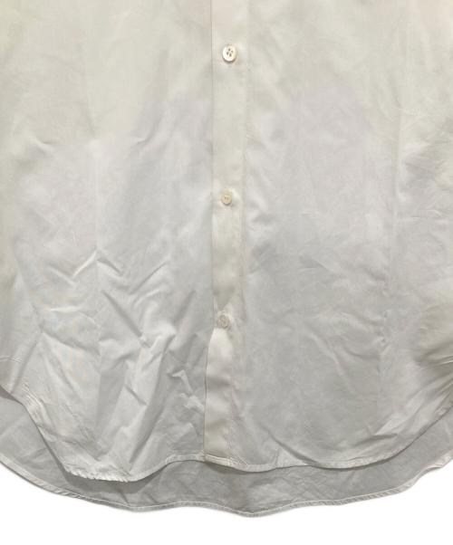 DRIES VAN NOTEN（ドリスヴァンノッテン）DRIES VAN NOTEN (ドリスヴァンノッテン) バンドカラーロングシャツ ホワイト サイズ:44の古着・服飾アイテム
