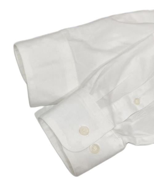 DRIES VAN NOTEN（ドリスヴァンノッテン）DRIES VAN NOTEN (ドリスヴァンノッテン) バンドカラーロングシャツ ホワイト サイズ:44の古着・服飾アイテム