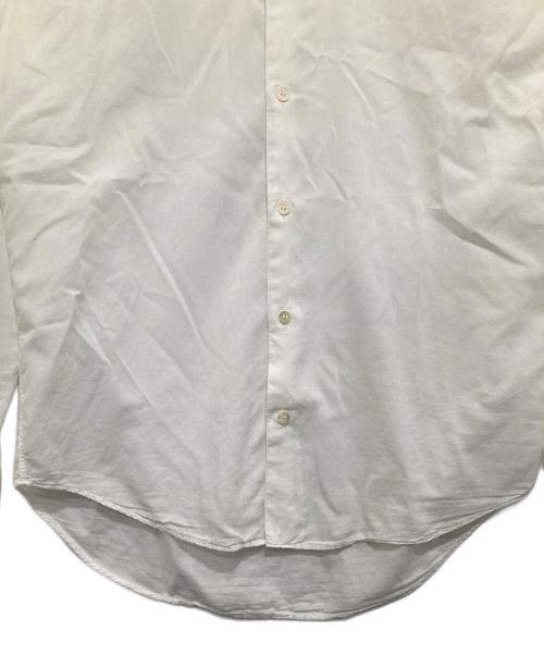 DRIES VAN NOTEN（ドリスヴァンノッテン）DRIES VAN NOTEN (ドリスヴァンノッテン) バンドカラーシャツ ホワイト サイズ:46の古着・服飾アイテム