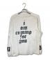 SAINT MICHAEL (セントマイケル) LS TEE /SM / WHITE　SM-S22-0000-028 ホワイト サイズ:XL：17000円