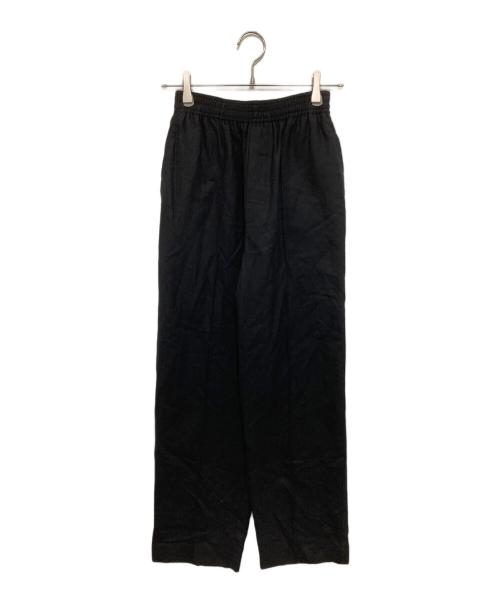 AURALEE（オーラリー）AURALEE (オーラリー) SUPER LIGHT WOOL EASY SLACKS　スーパーライトウールイージースラックス　A23AP04OS ブラックの古着・服飾アイテム