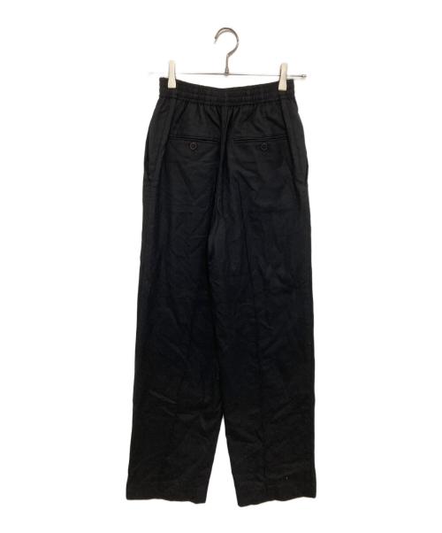 AURALEE（オーラリー）AURALEE (オーラリー) SUPER LIGHT WOOL EASY SLACKS　スーパーライトウールイージースラックス　A23AP04OS ブラックの古着・服飾アイテム