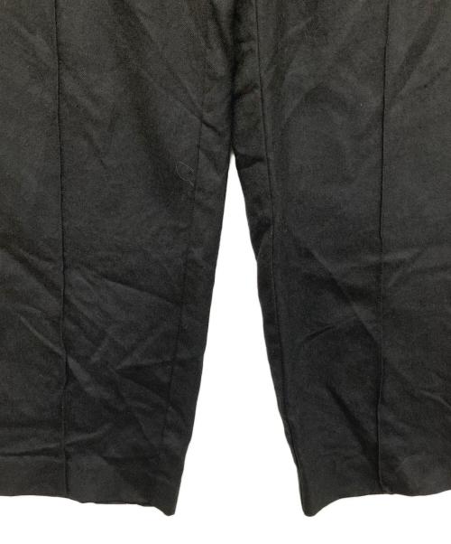 AURALEE（オーラリー）AURALEE (オーラリー) SUPER LIGHT WOOL EASY SLACKS　スーパーライトウールイージースラックス　A23AP04OS ブラックの古着・服飾アイテム