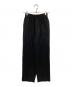 AURALEE（オーラリー）の古着「SUPER LIGHT WOOL EASY SLACKS　スーパーライトウールイージースラックス　A23AP04OS」｜ブラック