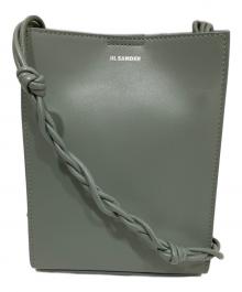 JIL SANDER（ジルサンダー）の古着「タングルスモールショルダーバッグ」｜グリーン