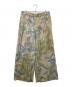 MAX&Co.（マックスアンドコー）の古着「Satin palazzo trousers」｜グリーン