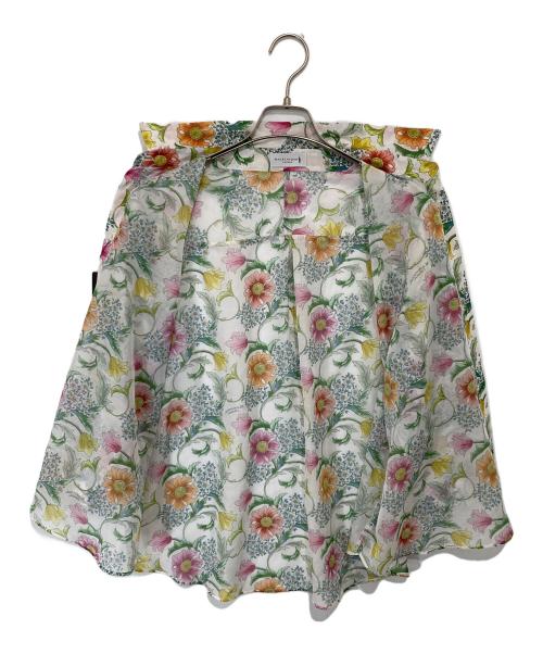 MACKINTOSH LONDON（マッキントッシュ ロンドン）MACKINTOSH LONDON (マッキントッシュ ロンドン) ドローイングカラフルバイブリーブラウス　BIBURY FLOWER　	G5M09-740-02 マルチカラー サイズ:38の古着・服飾アイテム