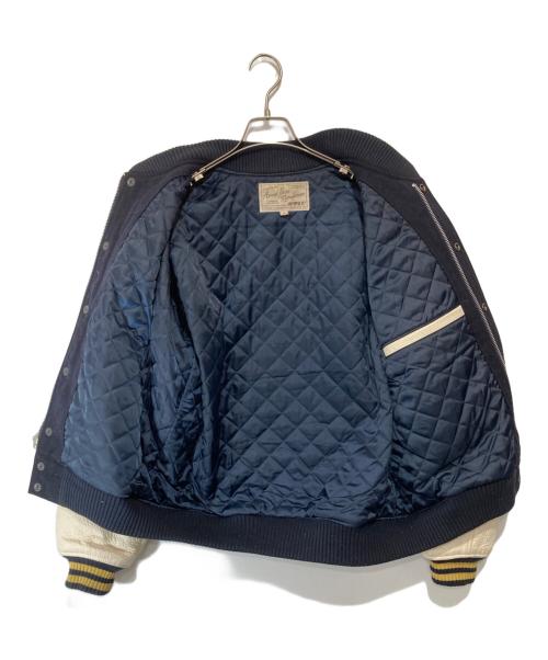 AVIREX（アヴィレックス）AVIREX (アヴィレックス) SKOOKUM VARSITY JACKET スクーカムバーシティージャケット　スクーカムヴァーシティジャケット　783-1252051 ネイビー サイズ:Mの古着・服飾アイテム