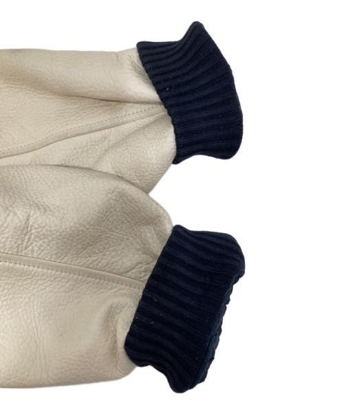 AVIREX（アヴィレックス）AVIREX (アヴィレックス) SKOOKUM VARSITY JACKET スクーカムバーシティージャケット　スクーカムヴァーシティジャケット　783-1252051 ネイビー サイズ:Mの古着・服飾アイテム