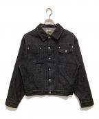 BALLSEY BROTHERSボールジーブラザーズ）の古着「Western short denim jacket」｜ブラック