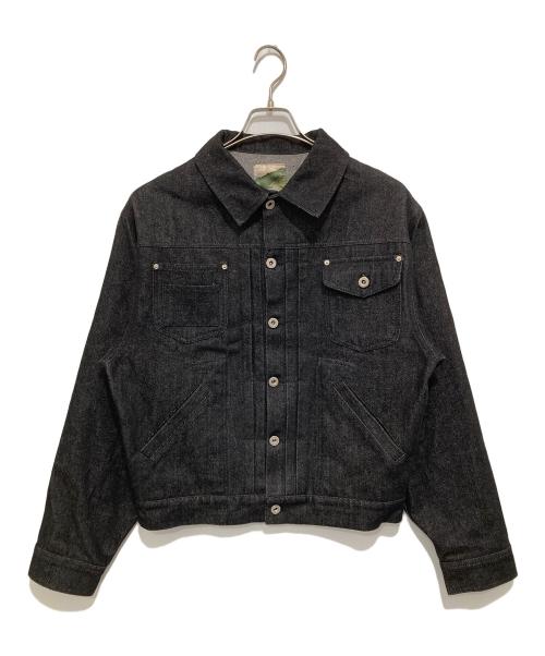 BALLSEY BROTHERS（ボールジーブラザーズ）BALLSEY BROTHERS (ボールジーブラザーズ) Western short denim jacket ブラック サイズ:Lの古着・服飾アイテム