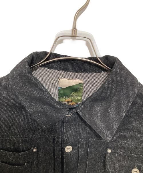 BALLSEY BROTHERS（ボールジーブラザーズ）BALLSEY BROTHERS (ボールジーブラザーズ) Western short denim jacket ブラック サイズ:Lの古着・服飾アイテム