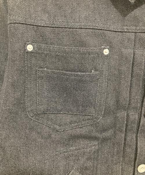 BALLSEY BROTHERS（ボールジーブラザーズ）BALLSEY BROTHERS (ボールジーブラザーズ) Western short denim jacket ブラック サイズ:Lの古着・服飾アイテム