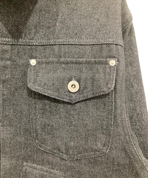 BALLSEY BROTHERS（ボールジーブラザーズ）BALLSEY BROTHERS (ボールジーブラザーズ) Western short denim jacket ブラック サイズ:Lの古着・服飾アイテム