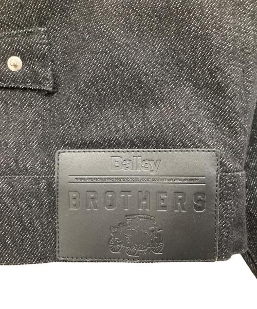 BALLSEY BROTHERS（ボールジーブラザーズ）BALLSEY BROTHERS (ボールジーブラザーズ) Western short denim jacket ブラック サイズ:Lの古着・服飾アイテム