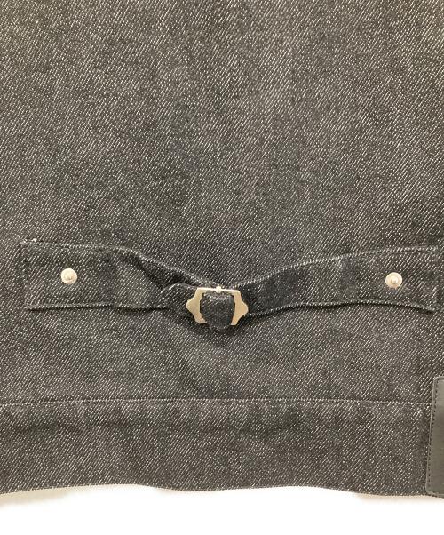 BALLSEY BROTHERS（ボールジーブラザーズ）BALLSEY BROTHERS (ボールジーブラザーズ) Western short denim jacket ブラック サイズ:Lの古着・服飾アイテム