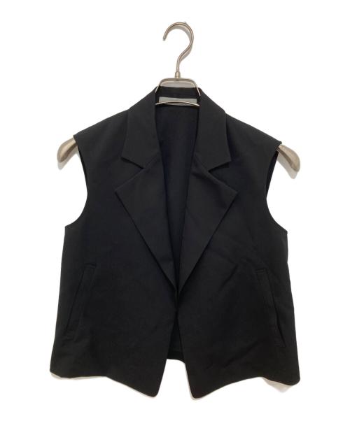 theory luxe（セオリーリュクス）theory luxe (セオリーリュクス) テーラードベスト　03-5302100 ブラック サイズ:S32の古着・服飾アイテム