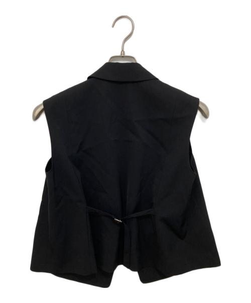theory luxe（セオリーリュクス）theory luxe (セオリーリュクス) テーラードベスト　03-5302100 ブラック サイズ:S32の古着・服飾アイテム