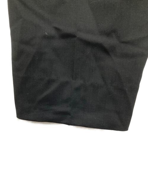 boutique 310（ブティックサトウ）boutique 310 (ブティックサトウ) タックパンツ　SL008 ブラック サイズ:Sの古着・服飾アイテム