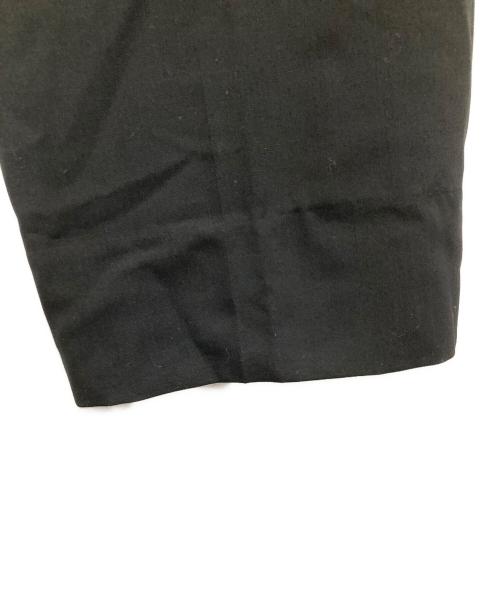boutique 310（ブティックサトウ）boutique 310 (ブティックサトウ) タックパンツ　SL008 ブラック サイズ:Sの古着・服飾アイテム