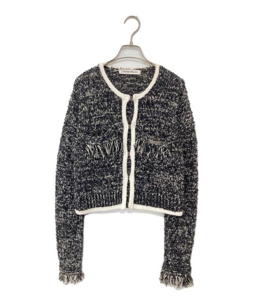 PRANK PROJECT（プランクプロジェクト）PRANK PROJECT (プランクプロジェクト) Front Charm Knit Jacket　フロントチャームニットジャケット　31261365903 ブラック サイズ:FREEの古着・服飾アイテム