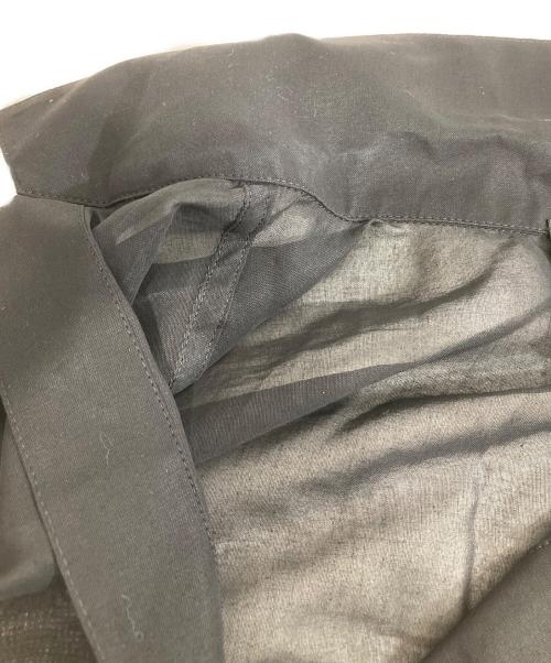 Conte（コンテ）Conte (コンテ) コットン シアー サファリシャツ 8511-1-000013 ブラック サイズ:不明の古着・服飾アイテム