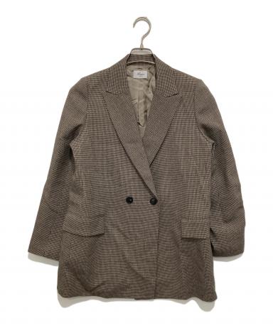 中古・古着通販】L'appartement (アパルトモン) Houndstooth W Jacket