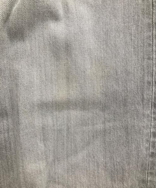 DRAWER（ドゥロワー）DRAWER (ドゥロワー) WINTER1 ブラックデニムタックパンツ 6514-299-1478 グレー サイズ:34の古着・服飾アイテム