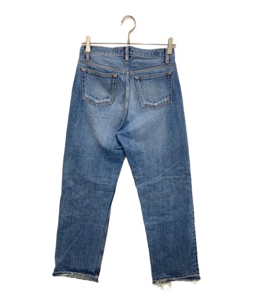 DRAWER（ドゥロワー）DRAWER (ドゥロワー) ブリーチ5ポケットデニムパンツ インディゴ サイズ:34の古着・服飾アイテム